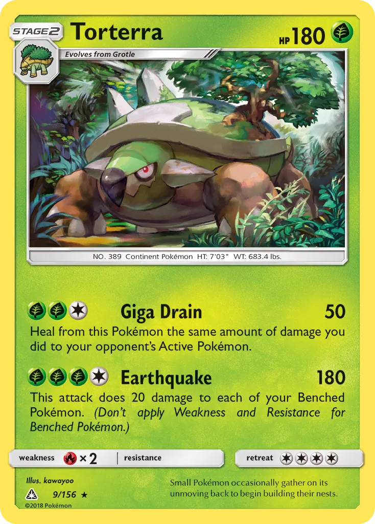Torterra — SM - Ultra Prism — Pokemon