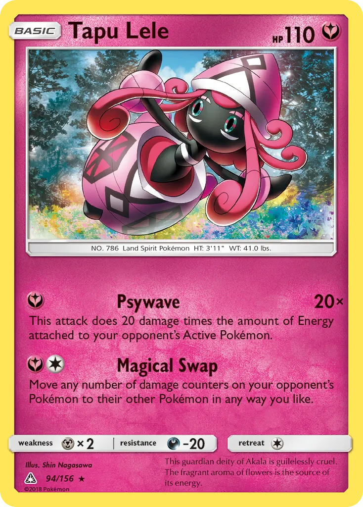 Tapu Lele — SM - Ultra Prism — Pokemon