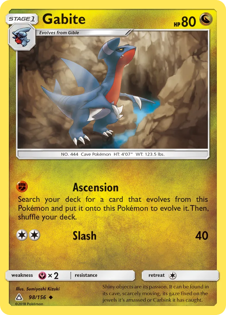Gabite — SM - Ultra Prism — Pokemon