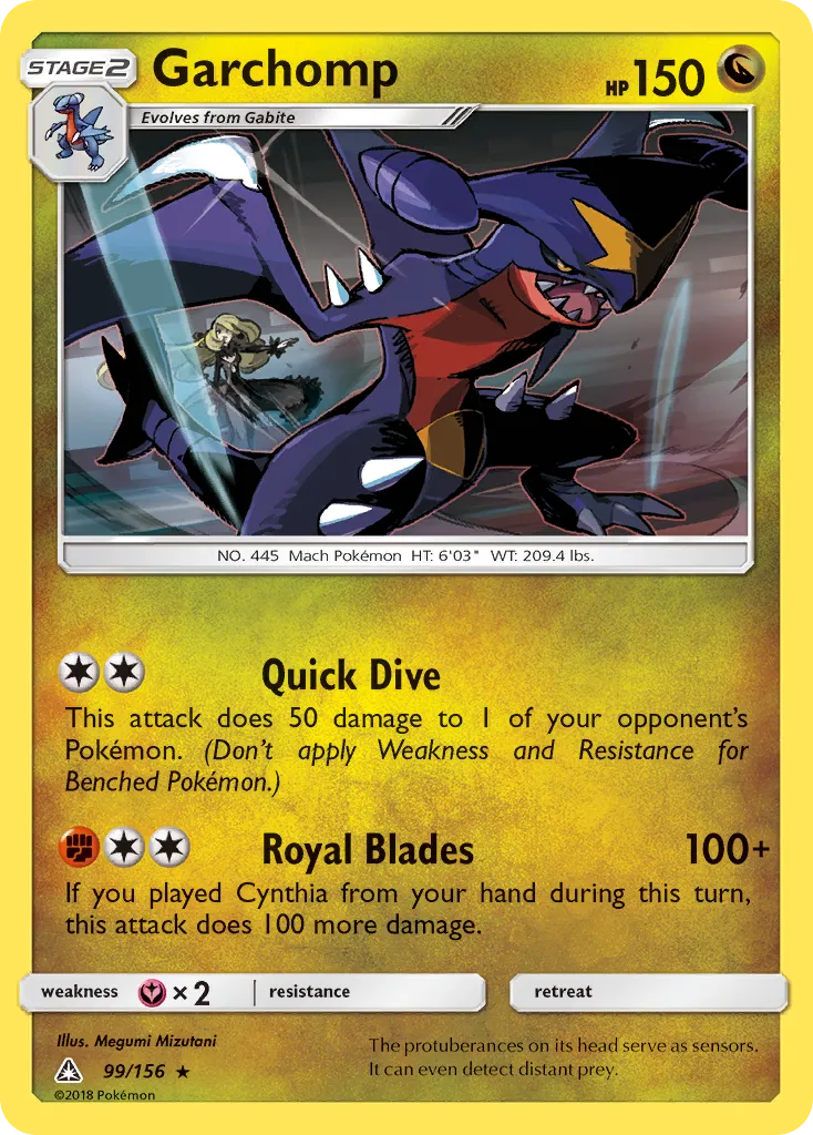 Garchomp — SM - Ultra Prism — Pokemon