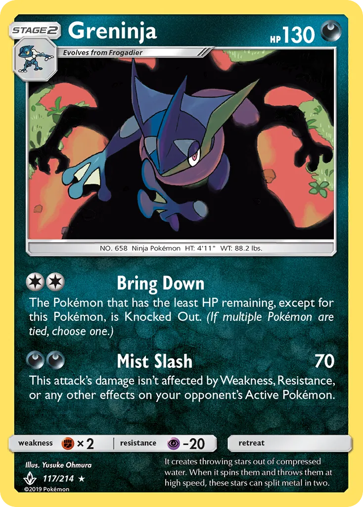 Greninja — SM - Unbroken Bonds — Pokemon