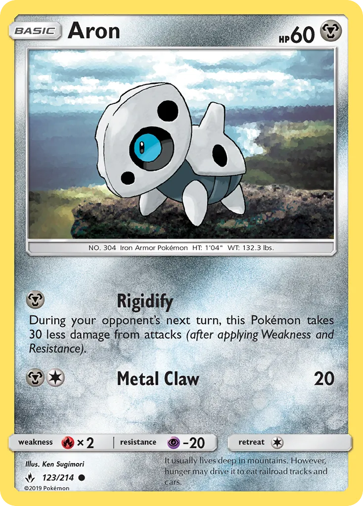 Aron — SM - Unbroken Bonds — Pokemon