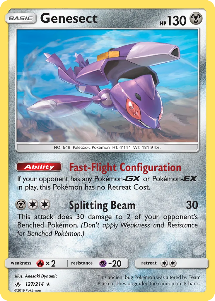 Genesect — SM - Unbroken Bonds — Pokemon