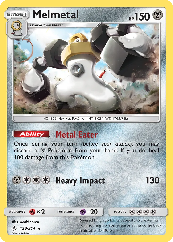 Melmetal — SM - Unbroken Bonds — Pokemon