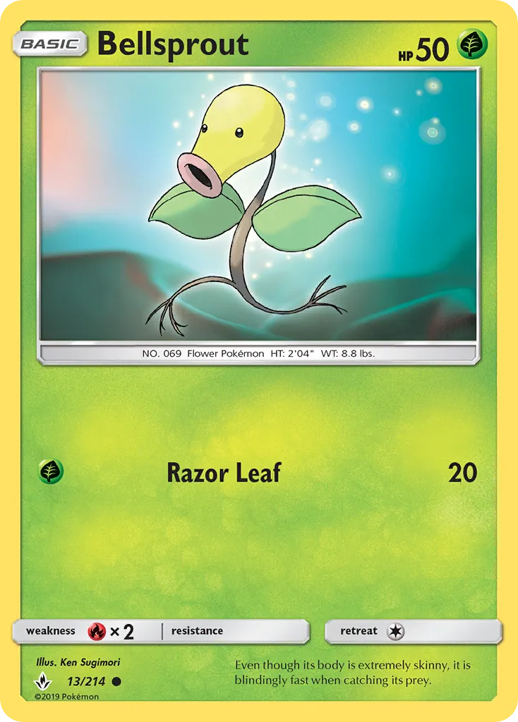 Bellsprout — SM - Unbroken Bonds — Pokémon