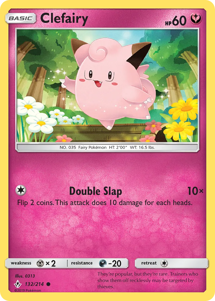 Clefairy from SM - Unbroken Bonds - Pokemon