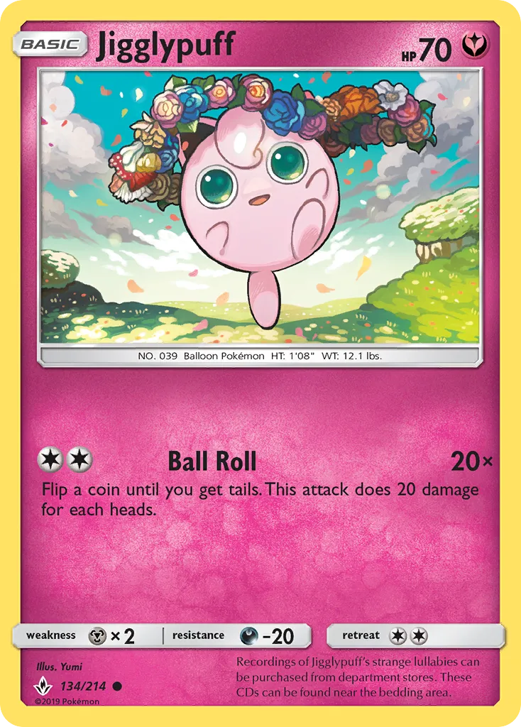 Jigglypuff — SM - Unbroken Bonds — Pokémon