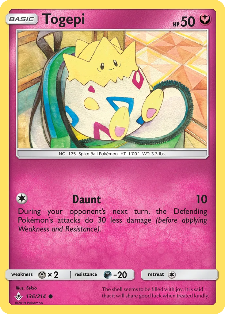 Togepi — SM - Unbroken Bonds — Pokémon