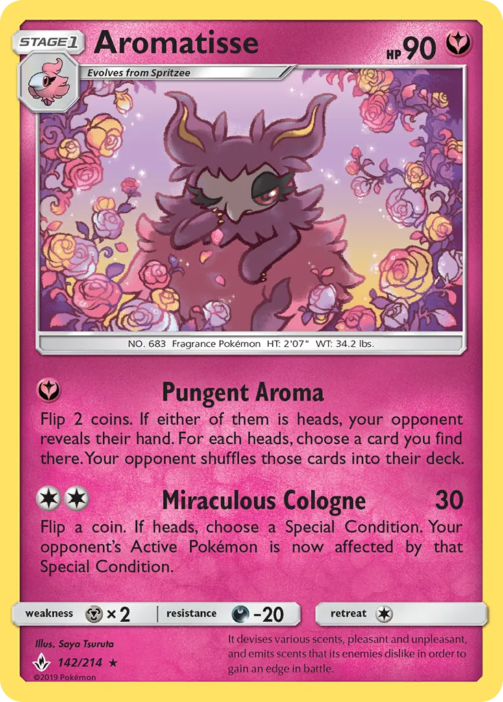 Aromatisse — SM - Unbroken Bonds — Pokemon