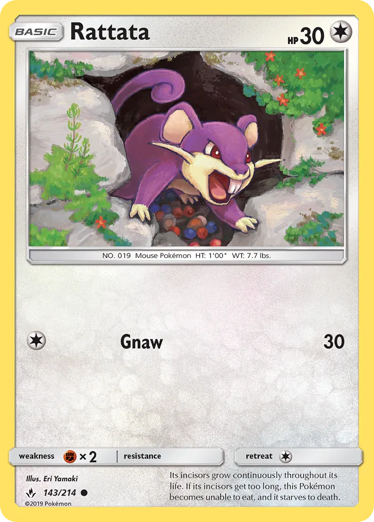 Rattata — SM - Unbroken Bonds — Pokémon