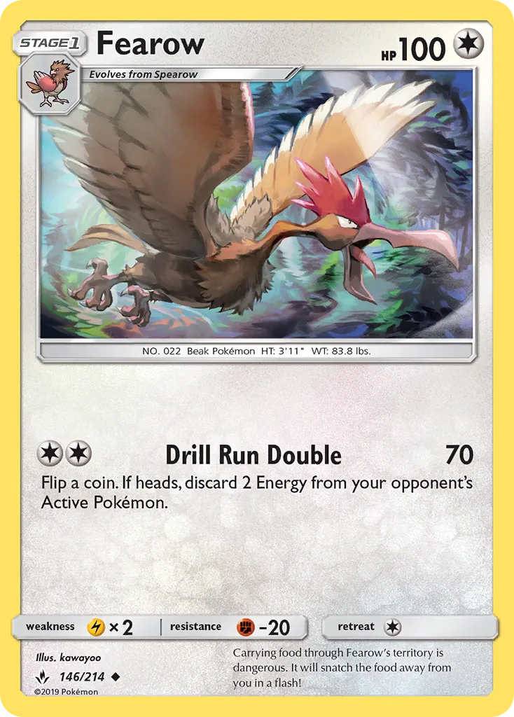 Fearow — SM - Unbroken Bonds — Pokémon