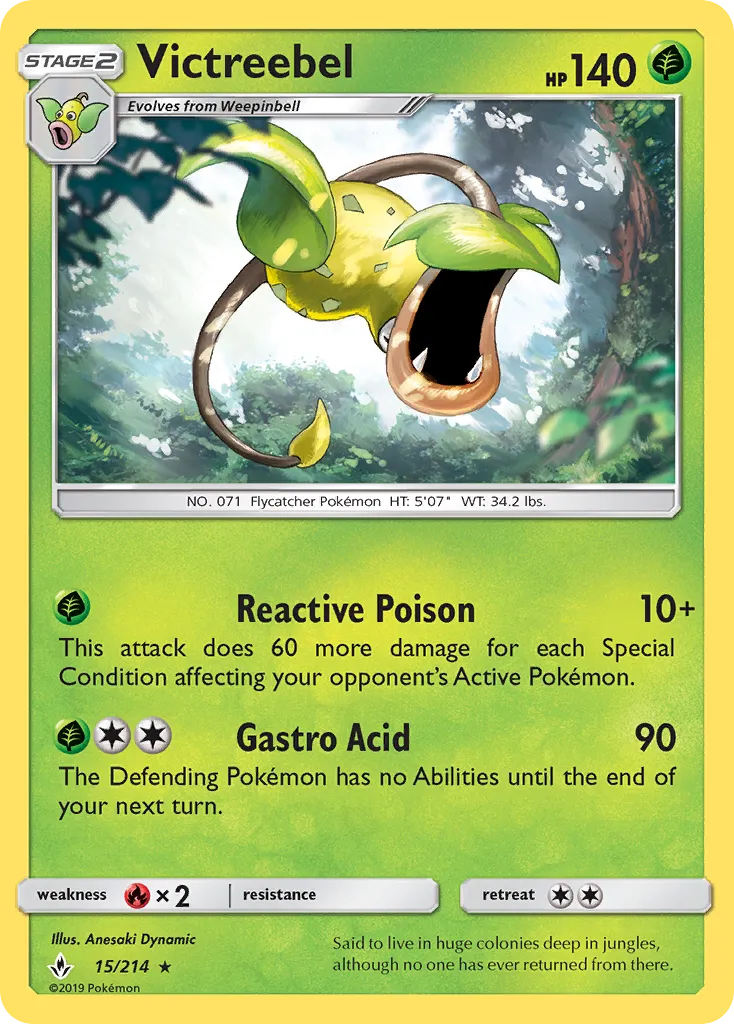 Victreebel — SM - Unbroken Bonds — Pokemon