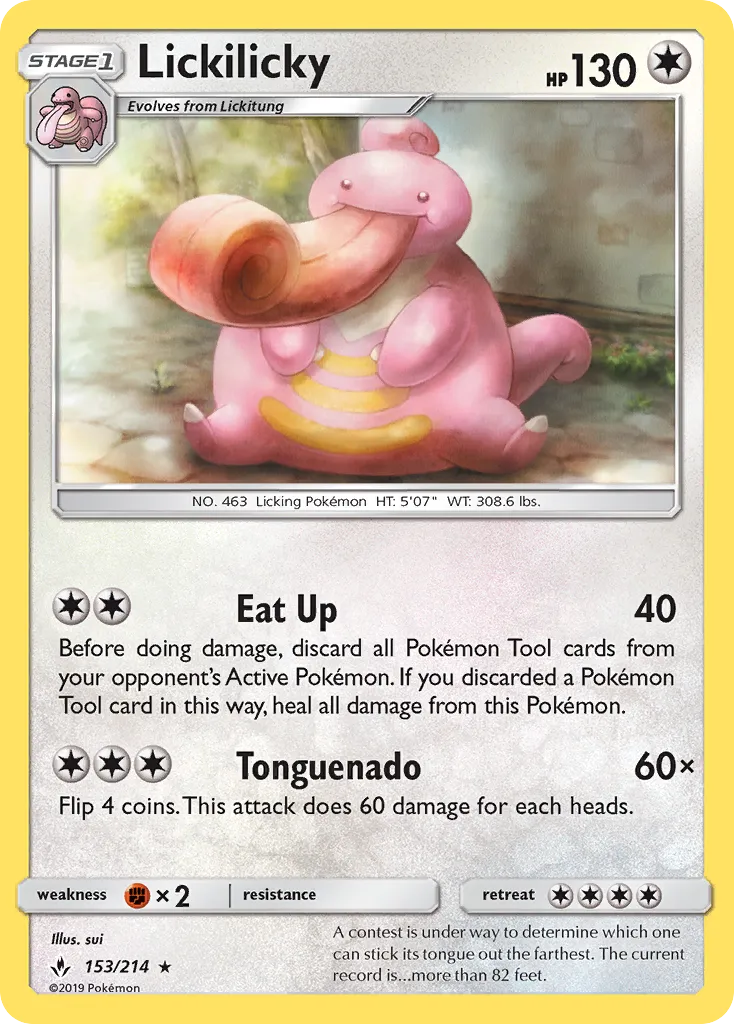 Lickilicky — SM - Unbroken Bonds — Pokemon