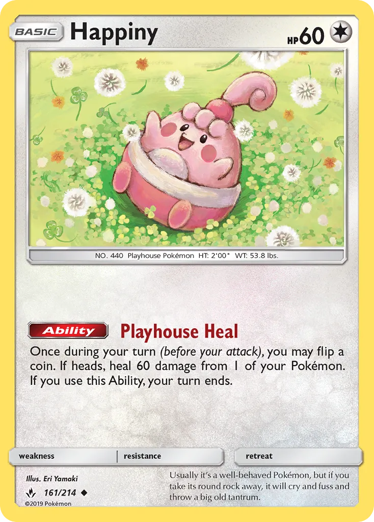 Happiny — SM - Unbroken Bonds — Pokemon