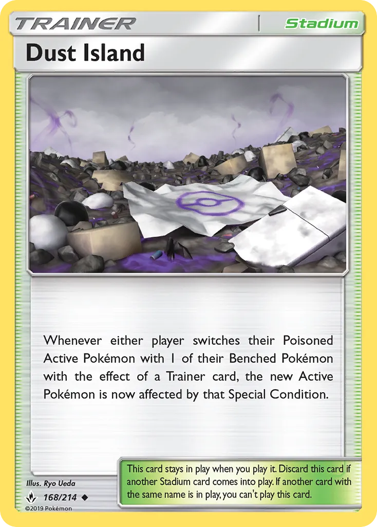 Île Poussière — SM - Unbroken Bonds — Pokémon