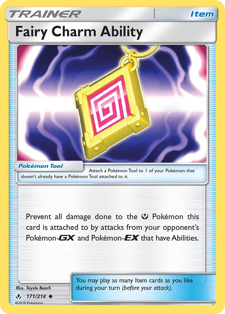 Fairy Charm Ability — SM - Unbroken Bonds — Pokemon