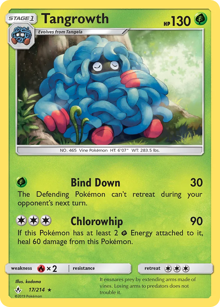 Tangrowth — SM - Unbroken Bonds — Pokemon