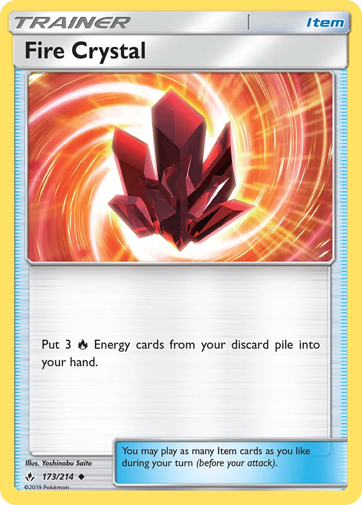 Fire Crystal — SM - Unbroken Bonds — Pokemon