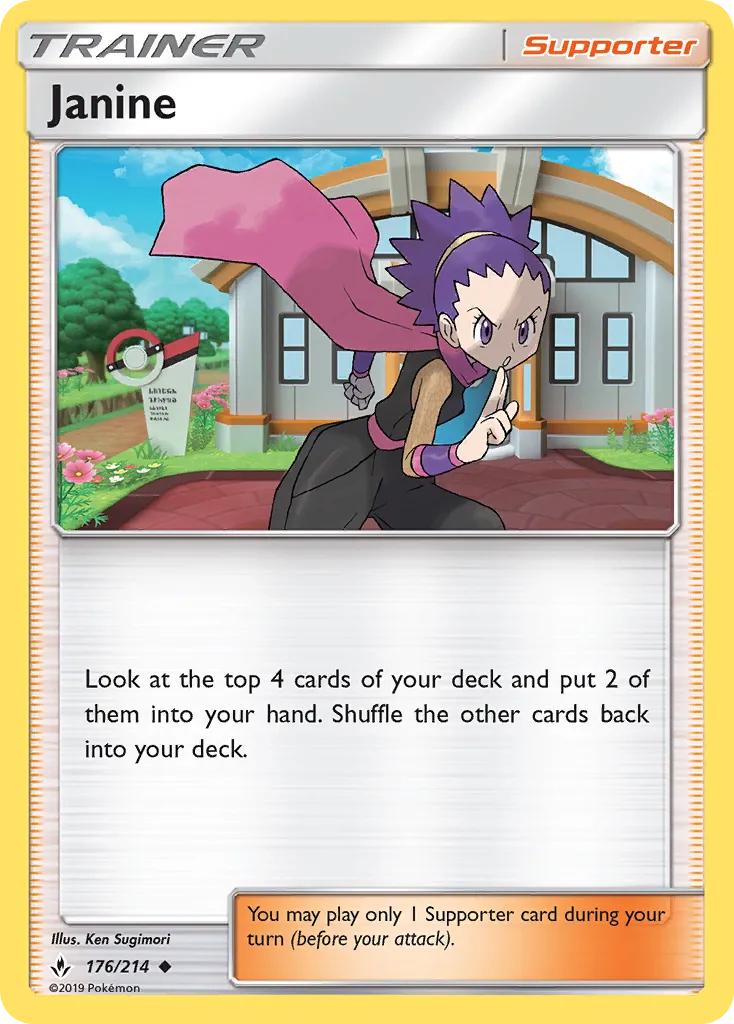 Janine — SM - Unbroken Bonds — Pokemon
