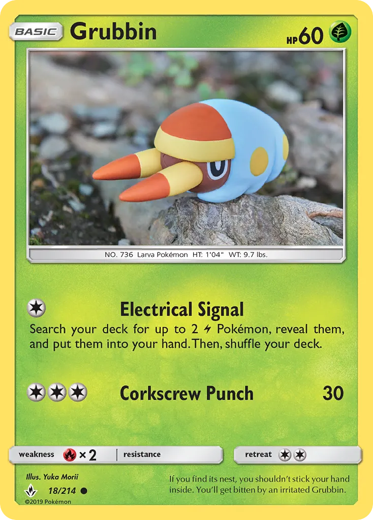 Grubbin — SM - Unbroken Bonds — Pokemon