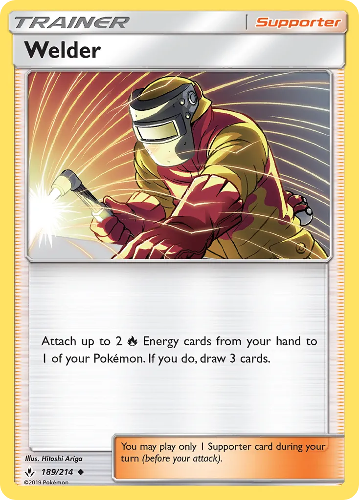 Welder — SM - Unbroken Bonds — Pokemon