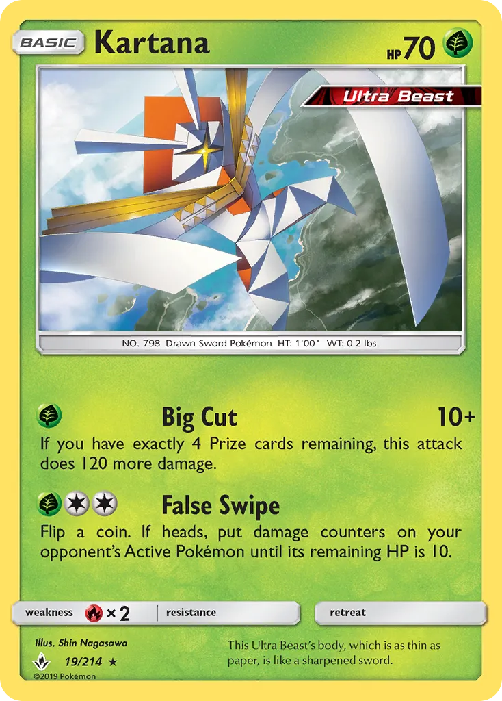 Kartana — SM - Unbroken Bonds — Pokemon