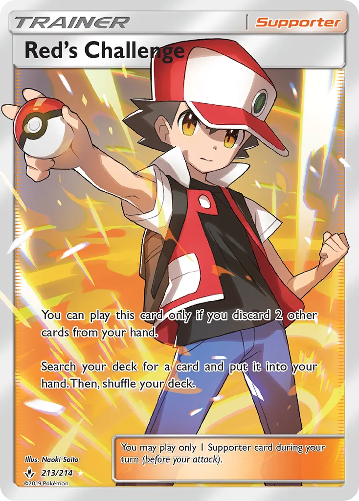 Red's Challenge — SM - Unbroken Bonds — Pokemon