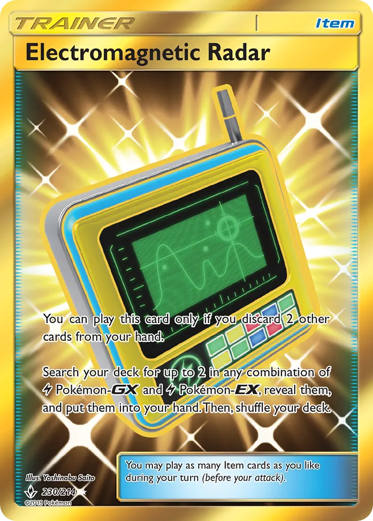Electromagnetic Radar — SM - Unbroken Bonds — Pokémon