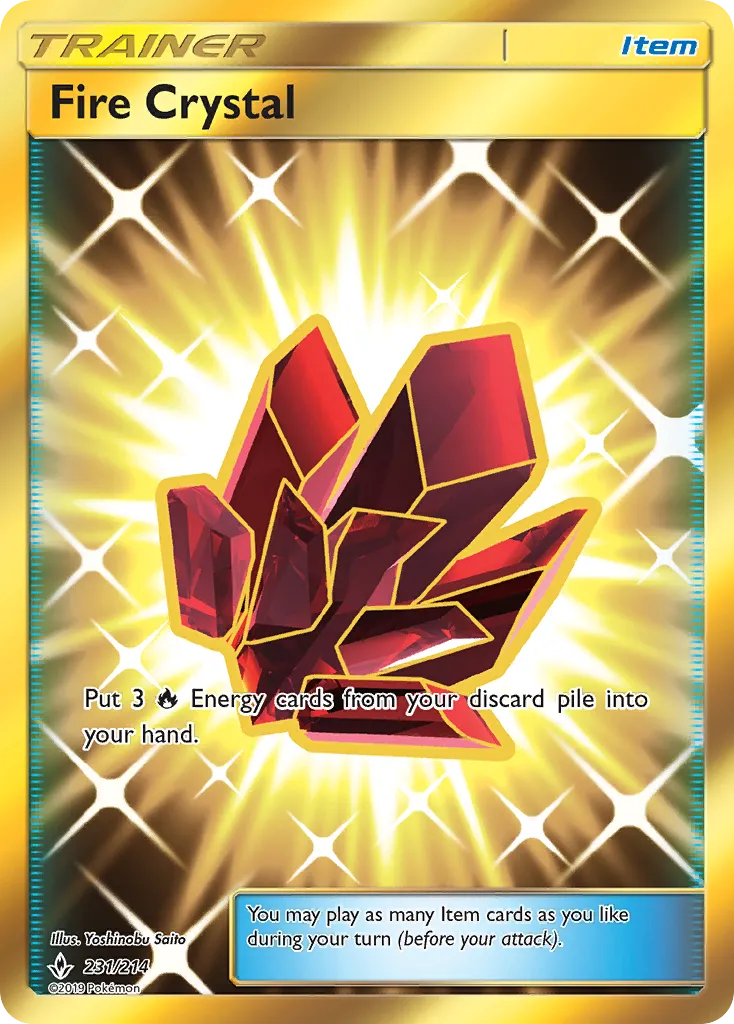 Fire Crystal — SM - Unbroken Bonds — Pokemon