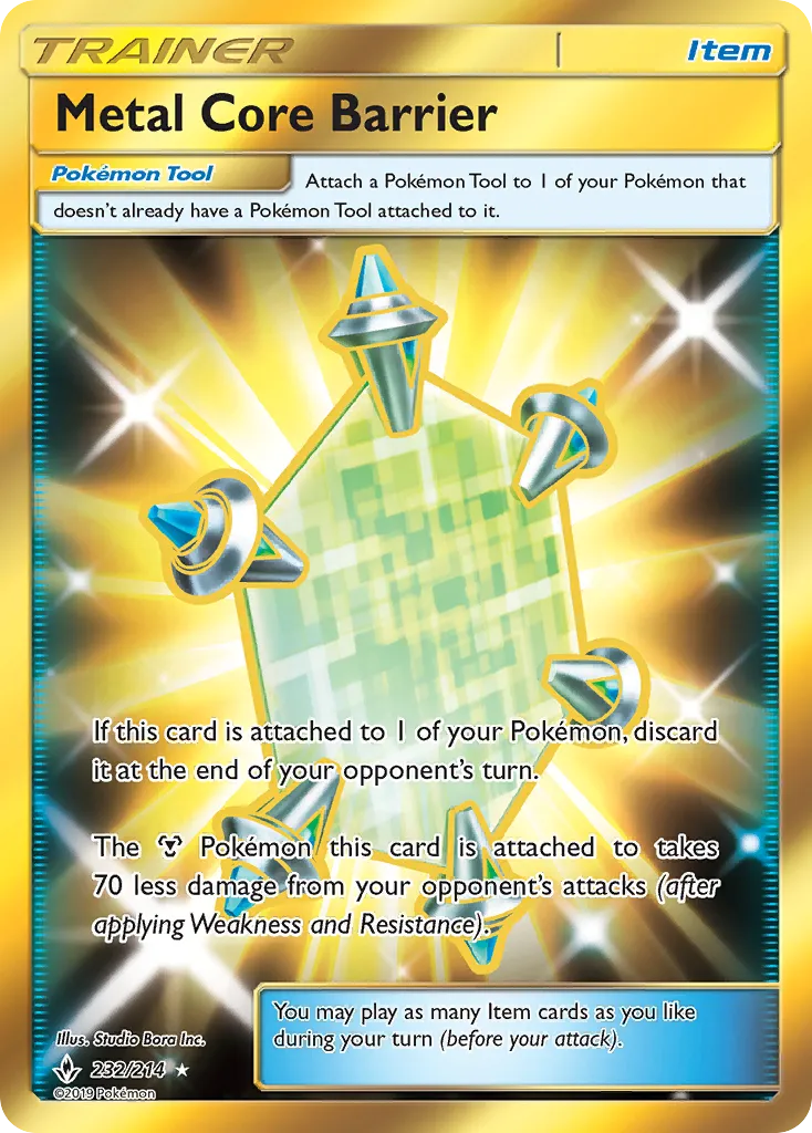 Metal Core Barrier — SM - Unbroken Bonds — Pokemon