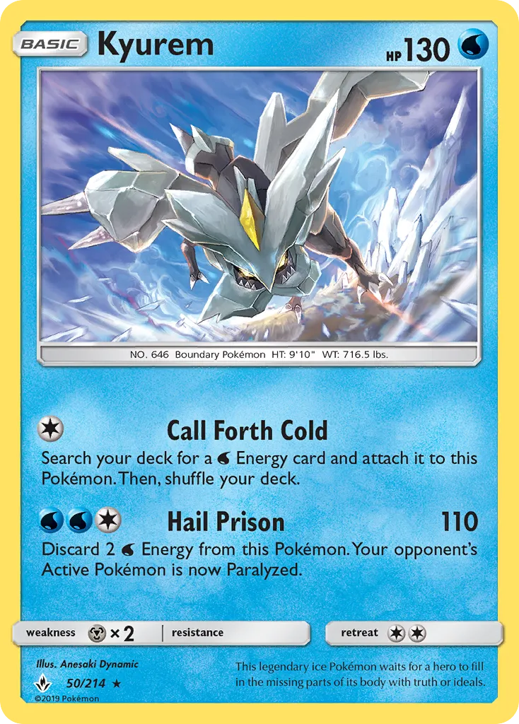 Kyurem — SM - Unbroken Bonds — Pokemon