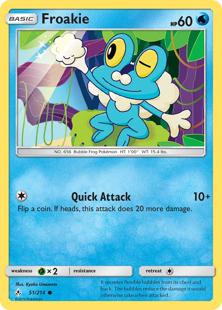 Froakie — SM - Unbroken Bonds — Pokemon