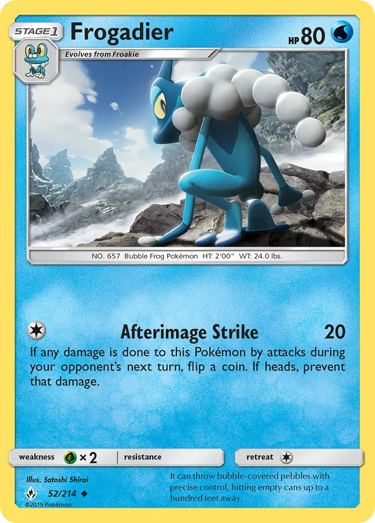 Frogadier — SM - Unbroken Bonds — Pokemon