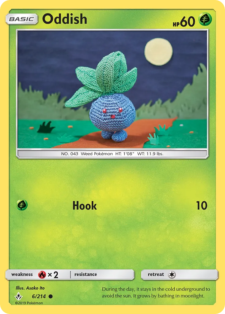 Oddish — SM - Unbroken Bonds — Pokémon