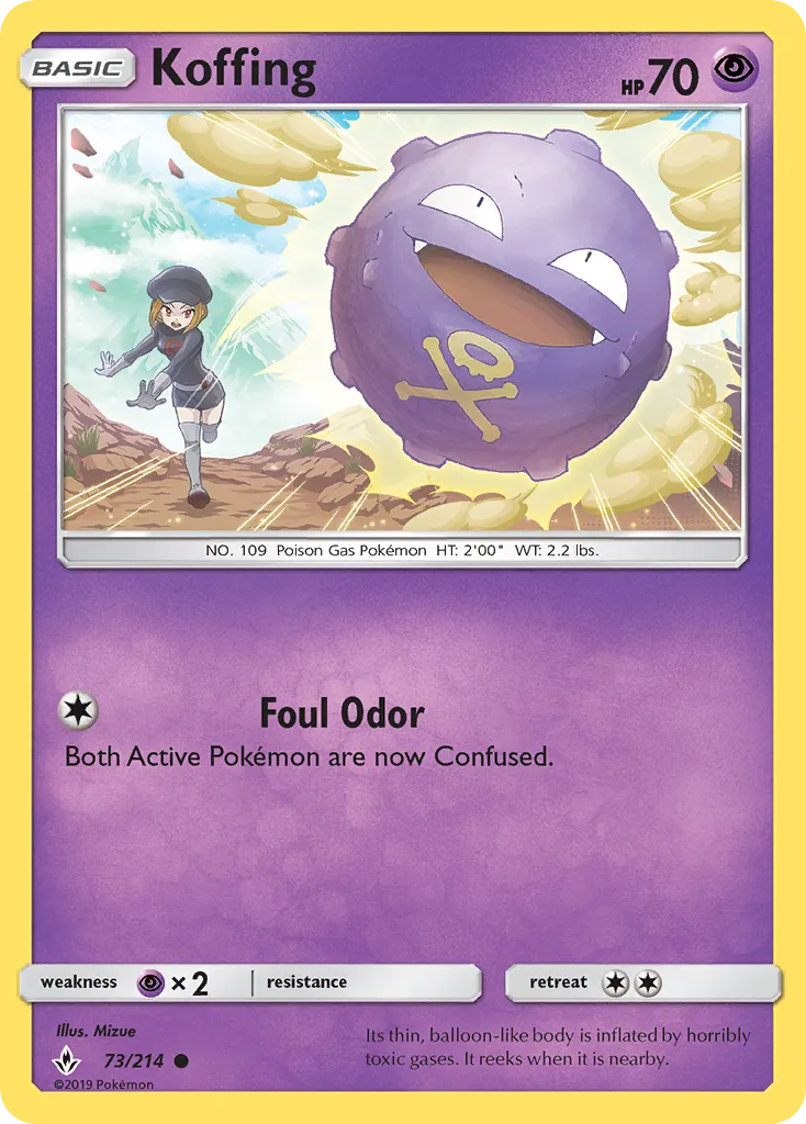 Koffing — SM - Unbroken Bonds — Pokémon