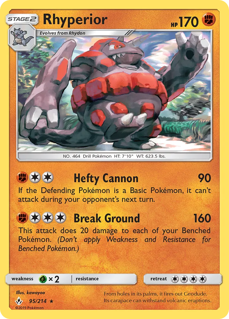 Rhyperior — SM - Unbroken Bonds — Pokemon
