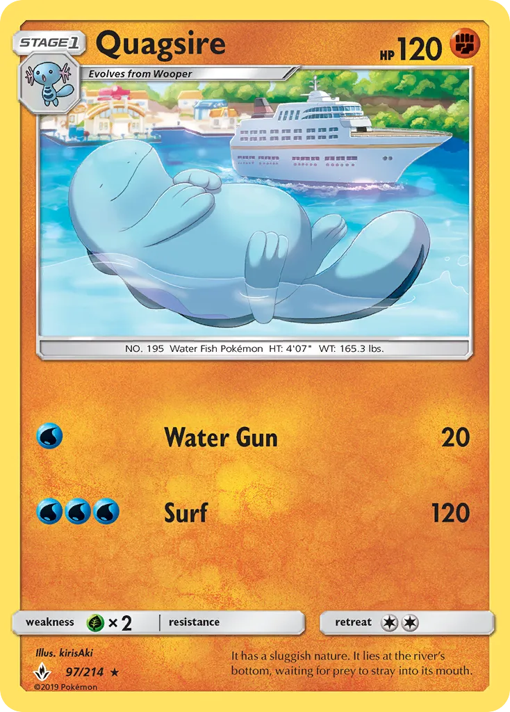 Quagsire — SM - Unbroken Bonds — Pokemon