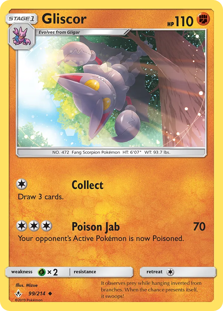 Gliscor — SM - Unbroken Bonds — Pokémon
