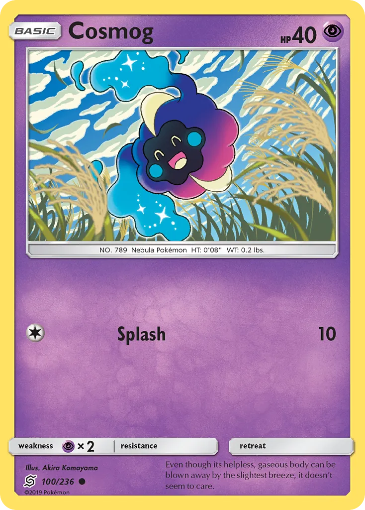 Cosmog — SM - Unified Minds — Pokemon