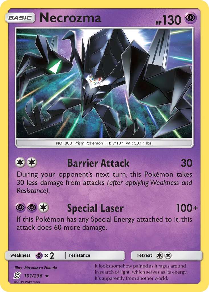 Necrozma from SM - Unified Minds - Pokemon