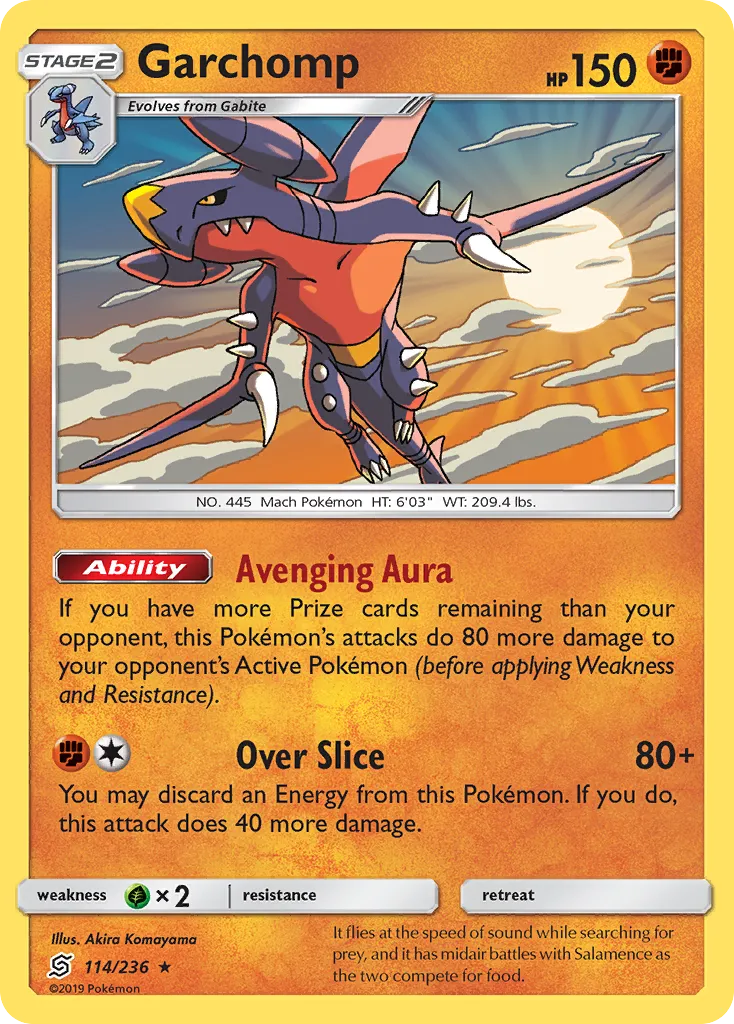 Garchomp — SM - Unified Minds — Pokemon