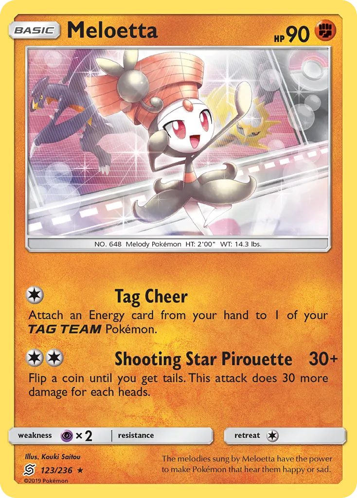 Meloetta — SM - Unified Minds — Pokemon
