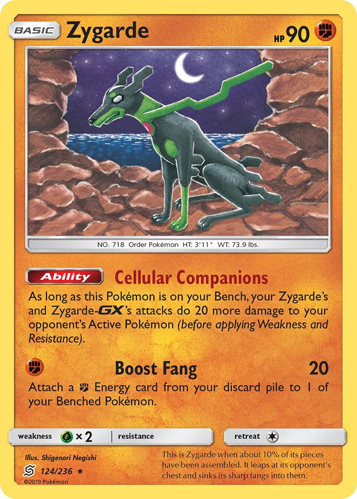 Zygarde — SM - Unified Minds — Pokemon