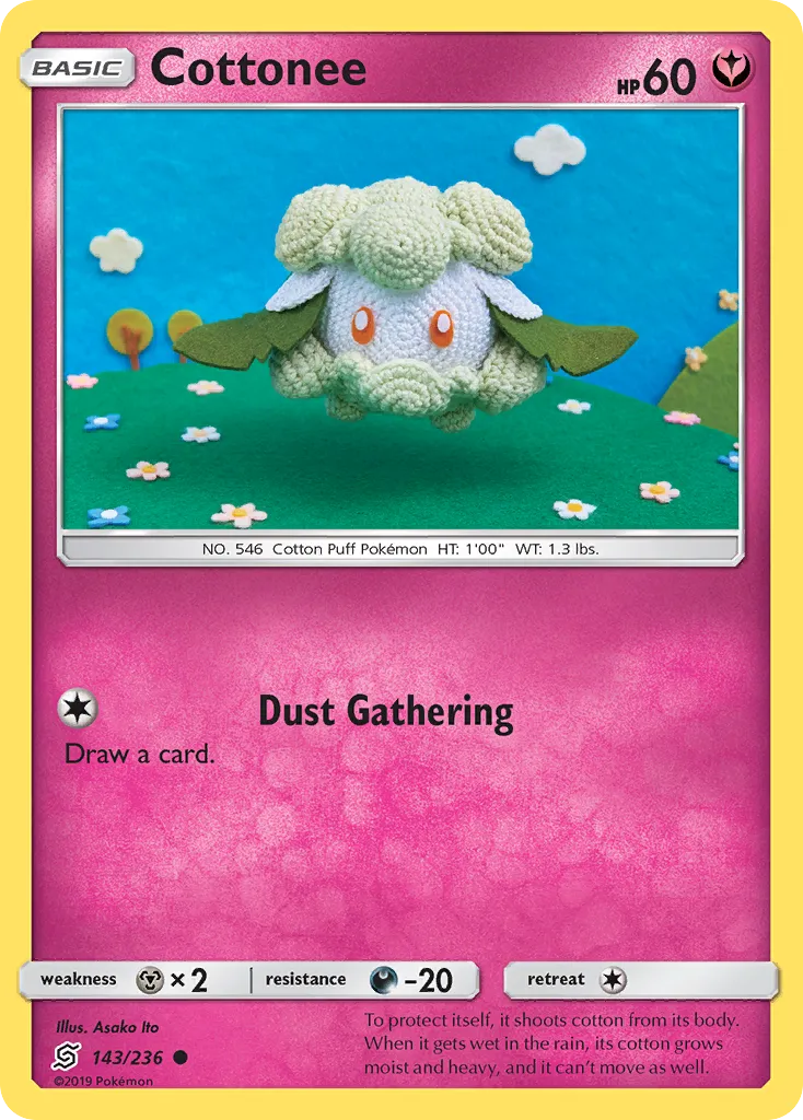 Cottonee — SM - Unified Minds — Pokémon