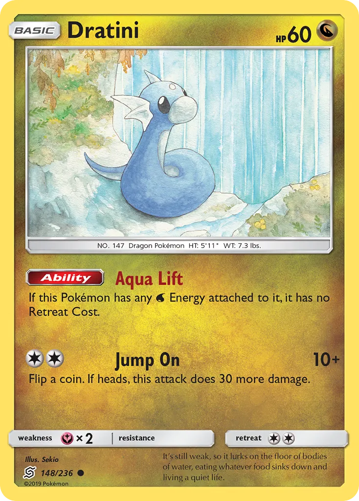 Dratini — SM - Unified Minds — Pokemon