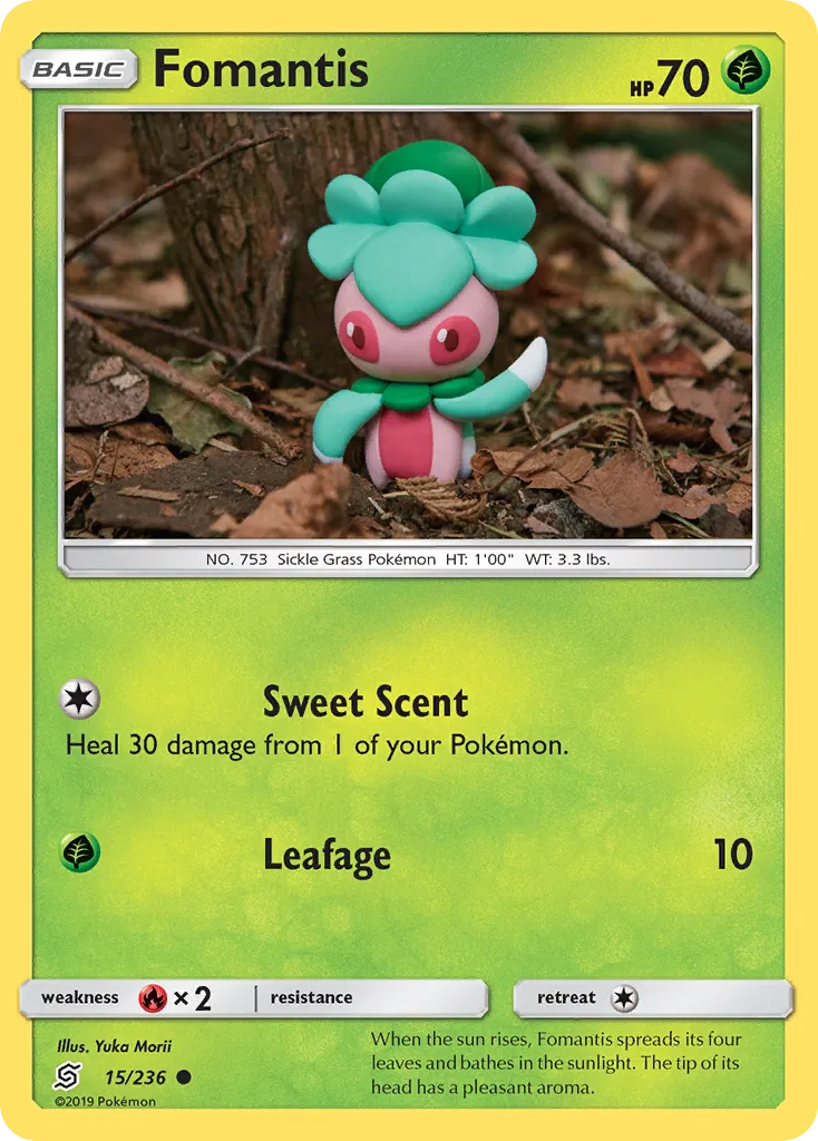 Fomantis — SM - Unified Minds — Pokemon