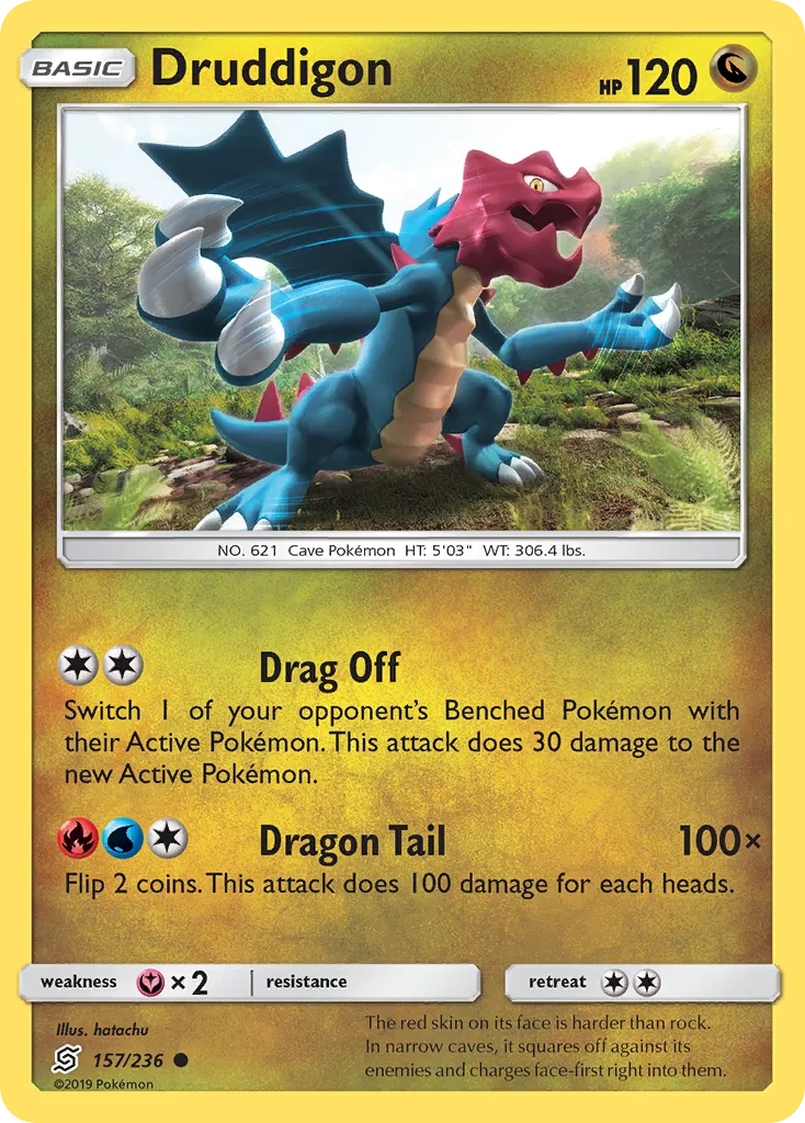 Druddigon — SM - Unified Minds — Pokémon