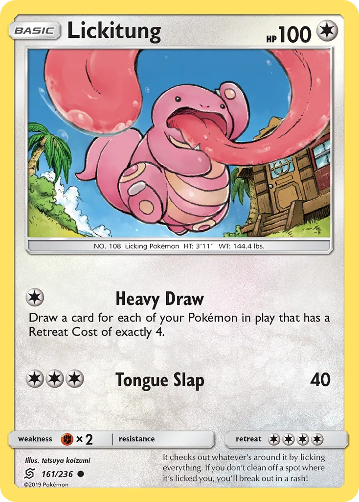 Lickitung — SM - Unified Minds — Pokemon