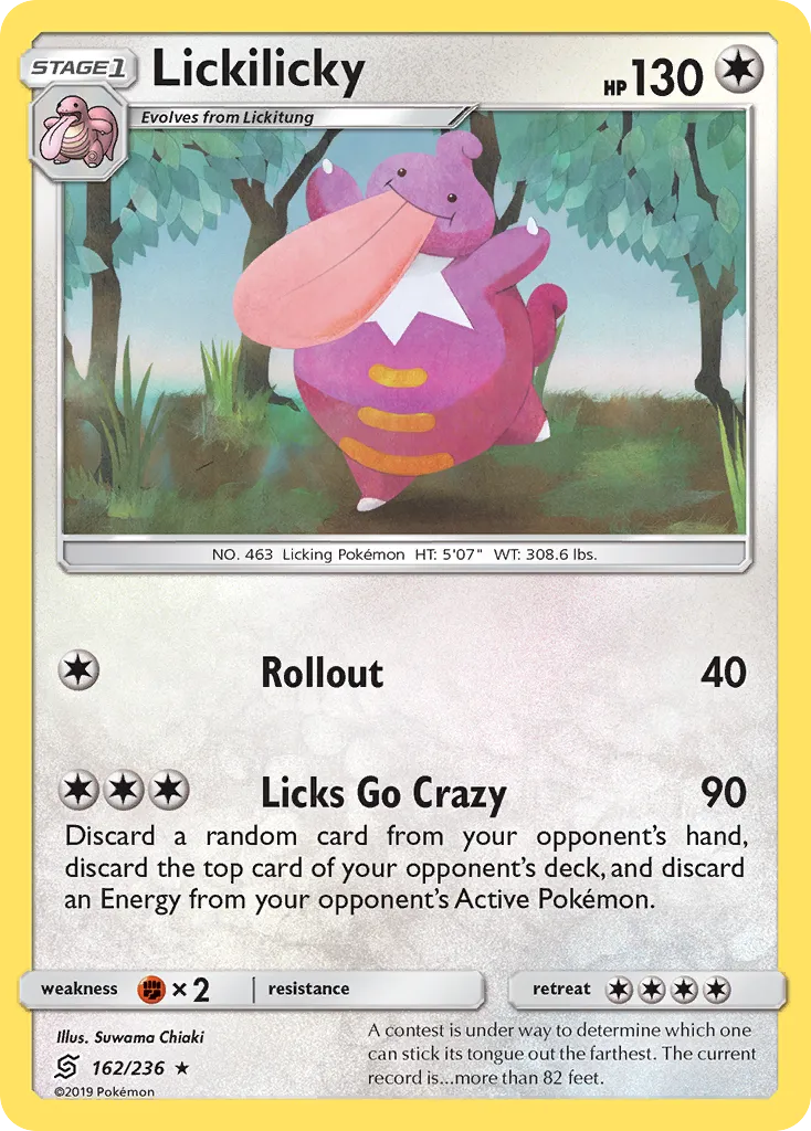 Lickilicky — SM - Unified Minds — Pokemon
