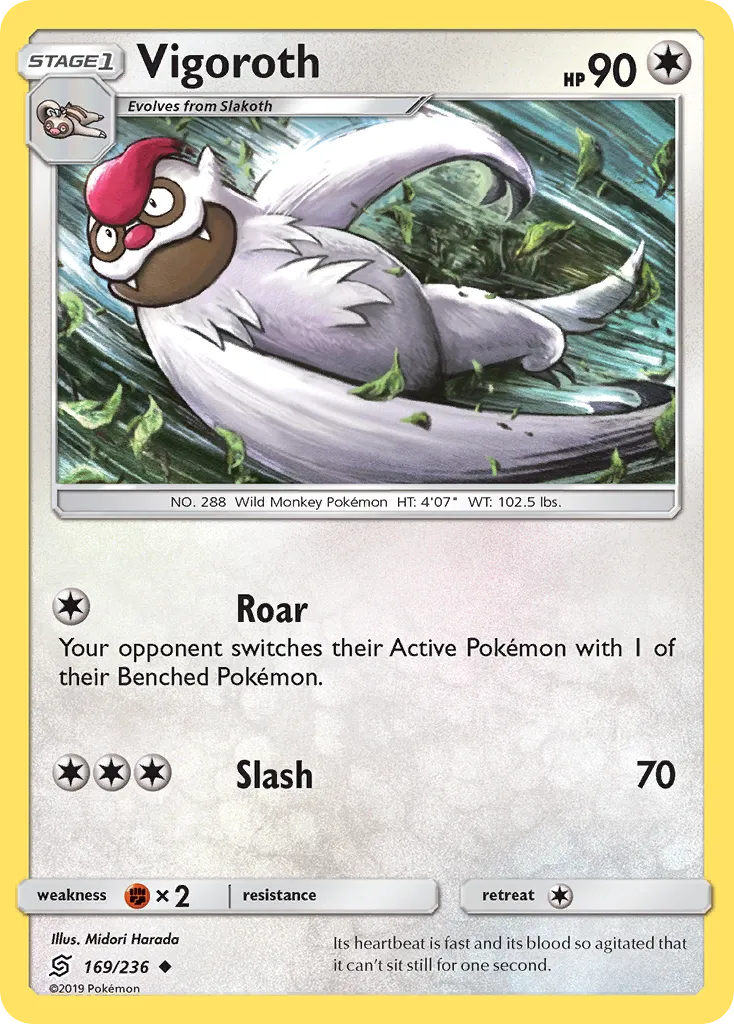 Vigoroth — SM - Unified Minds — Pokemon